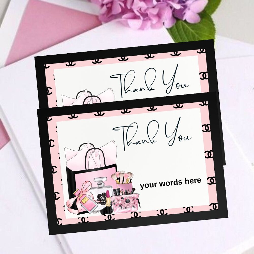 PINK THANK YOU CARDS / Shipping Supplies